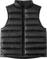 high-quality aieoe lightweight sleeveless outwear waistcoat for boys: ideal jackets & coats logo