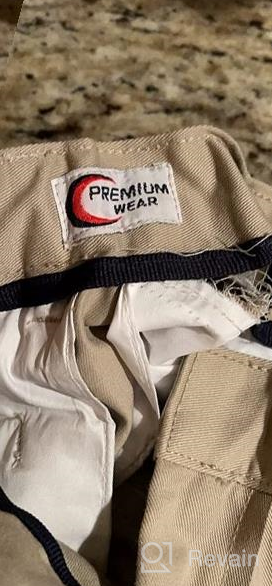 img 1 attached to 👖 High-Quality Adjustable Waist Boys' Clothing: Premium Front Pants review by Muhammad Balding