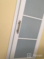 картинка 1 прикреплена к отзыву DIYHD 23 5/8" Stainless Steel Single Side Door Handle Round Tube Wooden Door/Glass Door Pull от Curtis Thilges