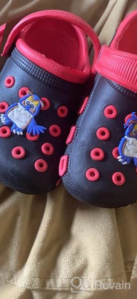 img 1 attached to VILOCY Cartoon Sandals Children Slipper Boys' Shoes review by Kevin Ayala