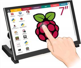 img 4 attached to ELECROW 7" Portable Raspberry Touchscreen - CapACitIve, 1024X600 Resolution