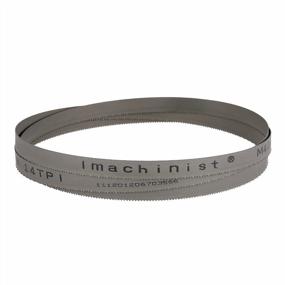 img 1 attached to 72-Inch Long Imachinist Bandsaw Blade, 1/2-Inch Wide, 0.025-Inch Thick, 6TPI, Ideal For Cutting Soft Ferrous Metals - M42 Bi-Metal Construction