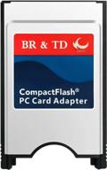 💻 compactflash pc card adapter by br & td logo