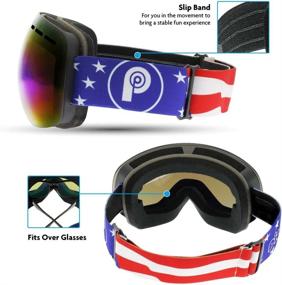 img 2 attached to Picador Ski Goggles PRO OTG Detachable Dual Layer Anti-Fog Lens Women Men
