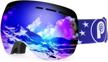 picador ski goggles pro otg detachable dual layer anti-fog lens women men logo