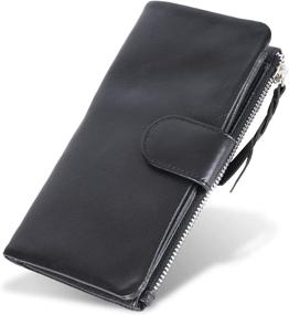 img 4 attached to Valenchi Soft Flexible Genuine Leather Vintage Women's Handbags & Wallets : Wallets