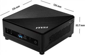 img 2 attached to Мини-ПК MSI Cubi 5, Intel Core i3-10110U, 8 ГБ ОЗУ, 256 ГБ SSD, Wi-Fi 5, Bluetooth 5.1, USB-C, Двойной дисплей, Бесшумный, Windows 10 Home (Модель: 10M-027US)