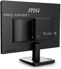 img 1 attached to Мини-ПК MSI Cubi 5, Intel Core i3-10110U, 8 ГБ ОЗУ, 256 ГБ SSD, Wi-Fi 5, Bluetooth 5.1, USB-C, Двойной дисплей, Бесшумный, Windows 10 Home (Модель: 10M-027US)