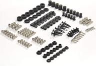 complete motorcycle kawasaki 2003 2004 fasteners logo