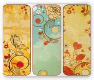 ambesonne vintage mouse pad, frames with floral details butterfly and heart shapes leaf retro romantic artwork, rectangle non-slip rubber mousepad, standard size, multicolor logo