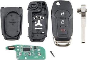 img 3 attached to 🔑 2013-2020 Ford F-150 Explorer Keyless Entry Flip Key Remote (N5F-A08TAA 5923667)