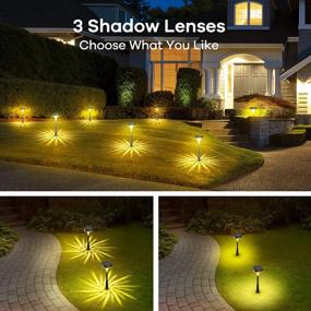 img 1 attached to Enhance Your Outdoor Space With Linkind'S Waterproof Solar Pathway Lights - 8 Pack Warm White Garden Lights For Walkway, Driveway & Backyard