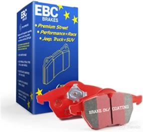 img 1 attached to 🔴 EBC Brakes DP31758C Redstuff Ceramic Brake Pads - Low Dust Performance