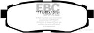 🔴 ebc brakes dp31758c redstuff ceramic brake pads - low dust performance логотип