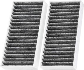 img 1 attached to 🔍 EPAuto CP777 (CF11777) Premium Replacement Cabin Air Filter with Activated Carbon for Effective Filtration