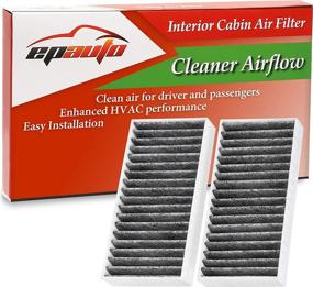 img 3 attached to 🔍 EPAuto CP777 (CF11777) Premium Replacement Cabin Air Filter with Activated Carbon for Effective Filtration