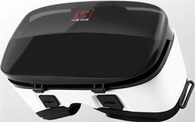 img 4 attached to 👓 VR WEAR VR 3D Box - Virtual Reality Headset, Goggles Gear, Google - 3D VR Glasses for Any Phone (iPhone 6/7/8/Plus/X &amp; S6/S7/S8/S9/Plus/Note, Android Smartphone) with 4.5-6.5&#34; Screen
