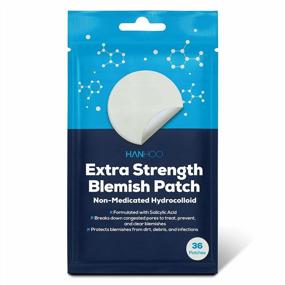 img 4 attached to Get Clear Skin Fast With Hanhoo Extra Strength Blemish Patch - 36 Hydrocolloid Patches With Salicylic Acid For Acne Treatment In Cruelty-Free & Vegan Formula