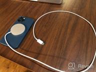 img 1 attached to Apple Magsafe Charger Wireless Charger Qi Power: 15W White review by Su San ᠌