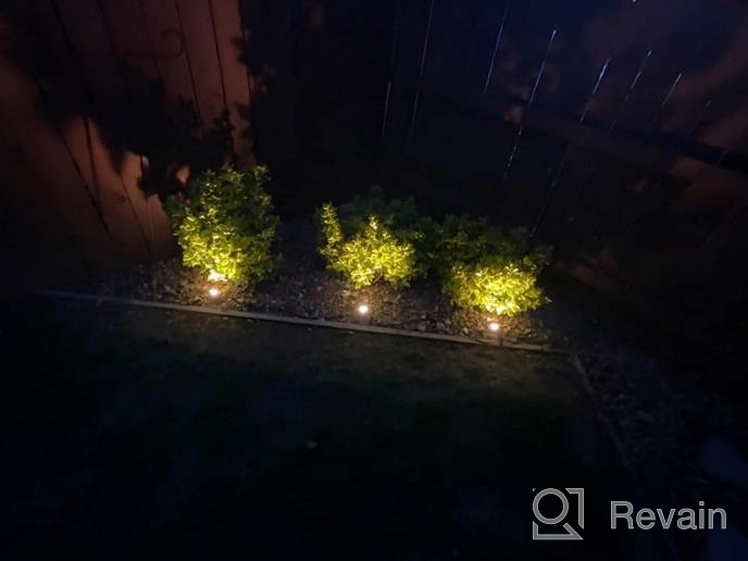 img 1 attached to Enhance Your Landscape With ZUCKEO'S Low Voltage LED Well Lights - Waterproof Spotlights For Garden, Yard, And Pathways, Pack Of 14 With Connectors Included! review by Predrag Holman