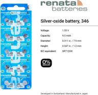 346 watch battery strip batteries logo