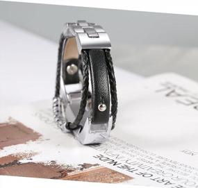 img 3 attached to Upgrade Your Fitbit Style With Bayite Leather Bands, Adjustable And Vintage