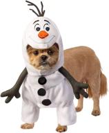 🐶 disney frozen 2 pet costume - olaf, large by rubie's логотип