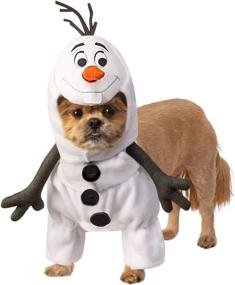 img 4 attached to 🐶 Disney Frozen 2 Pet Costume - Olaf, Large by Rubie's