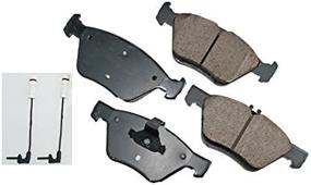 img 3 attached to 🔥 Akebono EUR853 EURO Ultra-Premium Ceramic Brake Pad Set: High Performance Brake Pads for Enhanced Stopping Power