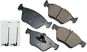 img 2 attached to 🔥 Akebono EUR853 EURO Ultra-Premium Ceramic Brake Pad Set: High Performance Brake Pads for Enhanced Stopping Power