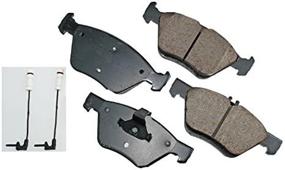 img 1 attached to 🔥 Akebono EUR853 EURO Ultra-Premium Ceramic Brake Pad Set: High Performance Brake Pads for Enhanced Stopping Power