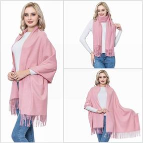 img 1 attached to Кашемировый шарф Vimate Winter Shawls