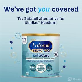 img 3 attached to 🍼 Enfamil NeuroPro EnfaCare Premature Baby Formula: Ready-to-Use Bottles for Catch-up Growth, Immune Support & Brain Development (48 count)