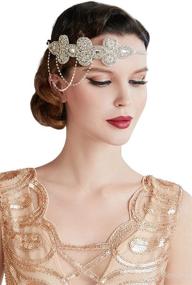 img 4 attached to 💃 Glam Up your Flapper Look with BABEYOND Flapper Headband – Exquisite Accessories