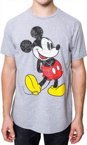 img 4 attached to 👕 Charming Disney Classic Distressed Standing T-Shirt - Grab Yours Now!