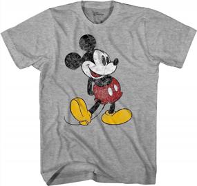 img 3 attached to 👕 Charming Disney Classic Distressed Standing T-Shirt - Grab Yours Now!