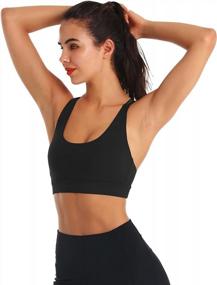 img 2 attached to OYANUS Women'S Summer Workout Tops: Sexy Backless Yoga Shirts For Activewear, Running & Gym Quick Dry Tank Tops