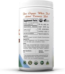 img 2 attached to 🌿 16Oz Organic Turmeric Powder – 100% Raw Curcumin, Fresh & Original. GMO & Gluten Free. Easy-to-Use with Triple Protection Container