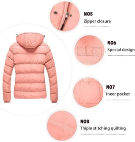 img 2 attached to Wantdo Womens Winter Insulated Removable Women's Clothing at Coats, Jackets & Vests