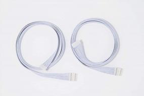 img 4 attached to Litcessory Extension Cable For C By GE Smart Light Strips (3.3Ft, 2 Pack, White)