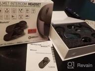 img 1 attached to FreedConn Motorcycle Bluetooth 5.0 T-COMVB Helmet Headset For 2-3 Riders Pairing, 800M Range Music Sharing With Changeable Hard/Soft Microphone (2 Pack) review by Noe Spooner