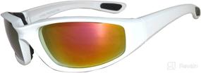 img 2 attached to Motorcycle Glasses Goggles Protection MP 3Pairs Clear Silver Yellow