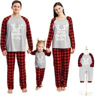 семейные рождественские пижамы sleepwear логотип