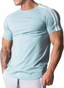 img 4 attached to Magiftbox Men'S Hipster Athletic T-Shirts For Casual Gym Wear - Slim Fit And Breathable Fabric