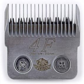 img 4 attached to Furzone D Series Flash Clipper Blade - Premium Japanese Steel, Long Lasting Durability, Size 4F-9.6Mm