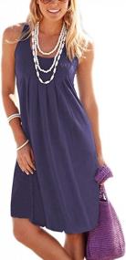 img 2 attached to Stay Chic And Comfortable This Summer With Jouica'S Sleeveless Sun Dresses With Pockets