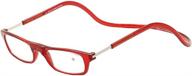 clic adjustable connect reader strength vision care : reading glasses logo