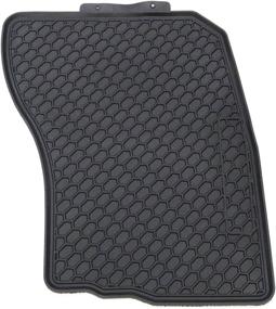 img 2 attached to 🔒 Durable All Weather Floor Mats for Mitsubishi Outlander 2014+ - Ultimate Protection for Every Season