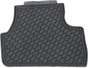 img 1 attached to 🔒 Durable All Weather Floor Mats for Mitsubishi Outlander 2014+ - Ultimate Protection for Every Season