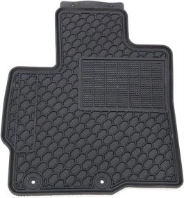 img 3 attached to 🔒 Durable All Weather Floor Mats for Mitsubishi Outlander 2014+ - Ultimate Protection for Every Season